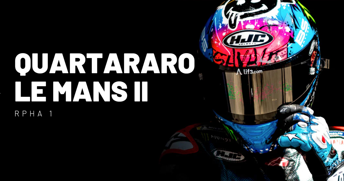 HJC RPHA 1 Quartararo Le Mans Special 2024